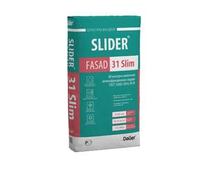 Штукатурка цементная SLIDER FASAD 31 Slim (40кг)