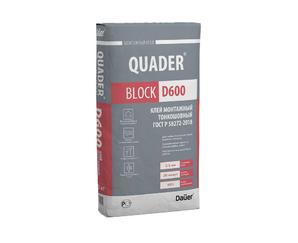 Клей монтажный QUADER BLOCK D600 (40кг)