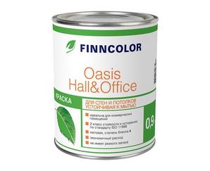 Краска в/д FINNCOLOR Oasis Hall&Office 4 база C (0,9 л)