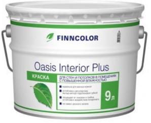 Краска в/д для стен и потолков FINNCOLOR Oasis Interior plus (2,7 л)