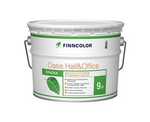Краска в/д FINNCOLOR Oasis Hall&Office 4 база C (9 л)