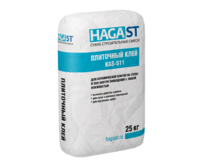 Плиточный клей для керамической плитки HAGAST KAS-511