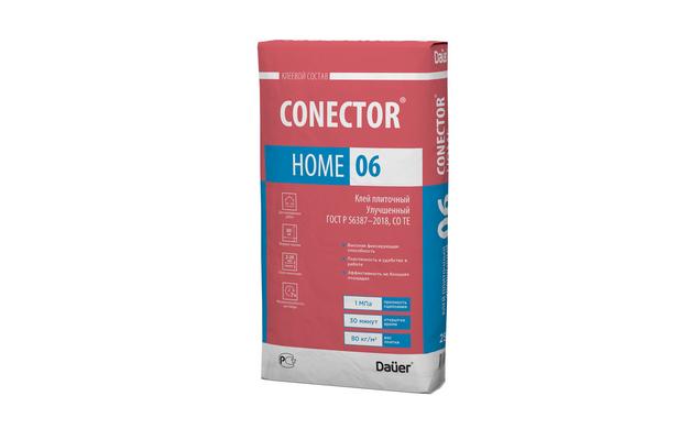 Клей плиточный Улучшенный CONECTOR HOME 06 Зима 200208