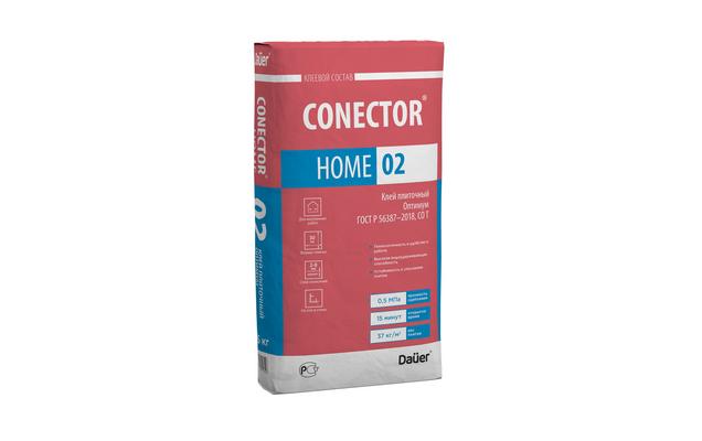 Клей плиточный CONECTOR® HOME 02 ЗИМА 199521